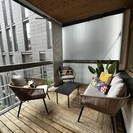2ndhomes Stylish 1br With Balcony And Sauna In Kamppi Center Helsinki